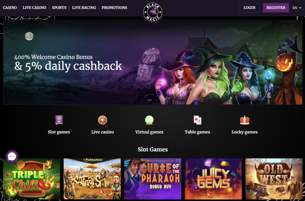 Black Magic Casino Not On Gamstop